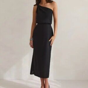 Park & Fifth Winona Dress (Linen blend)